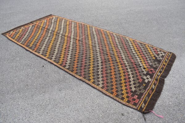 4.5 ft. x 10 ft. Vintage Kilim Rug TR59892 Image 4