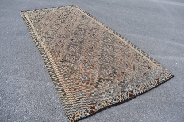 5.2 ft. x 10.8 ft. Vintage Kilim Rug TR59902 Image 3