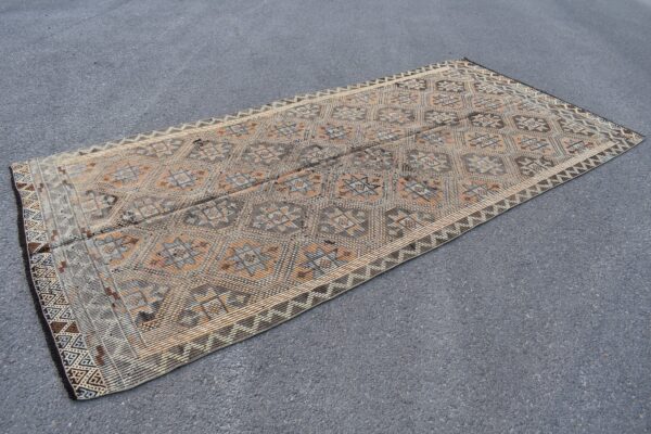 5.2 ft. x 10.8 ft. Vintage Kilim Rug TR59902 Image 4