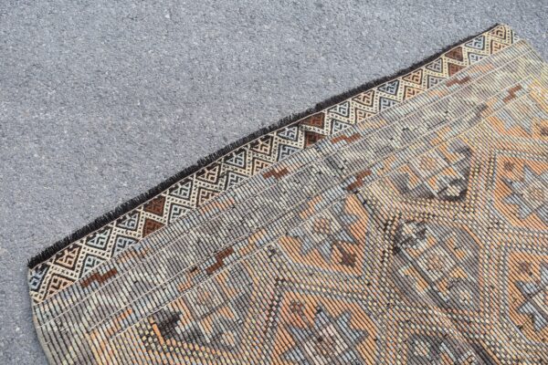 5.2 ft. x 10.8 ft. Vintage Kilim Rug TR59902 Image 6
