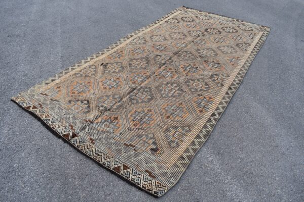 5.2 ft. x 10.8 ft. Vintage Kilim Rug TR59902 Image 1