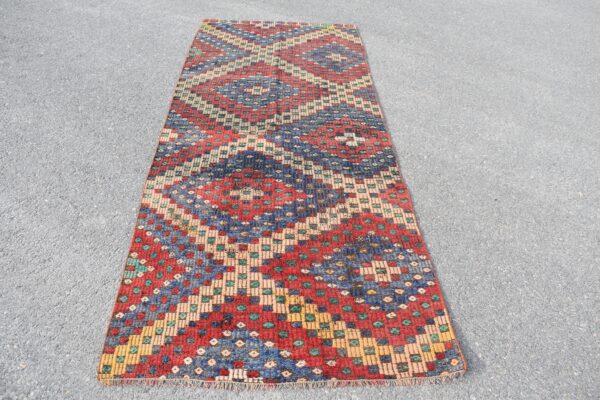 3.5 ft. x 9.3 ft. Vintage Kilim Rug TR59912 Image 2