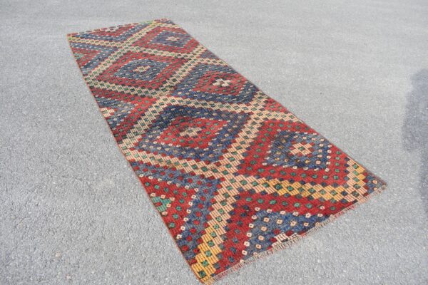 3.5 ft. x 9.3 ft. Vintage Kilim Rug TR59912 Image 3
