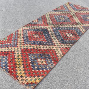 3.5 ft. x 9.3 ft. Vintage Kilim Rug TR59912 Image 1