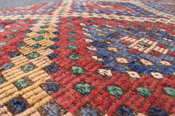 3.5 ft. x 9.3 ft. Vintage Kilim Rug TR59912 Image 5