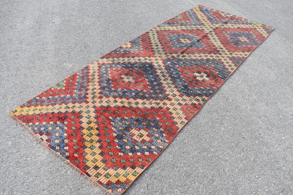 3.5 ft. x 9.3 ft. Vintage Kilim Rug TR59912 Image 1