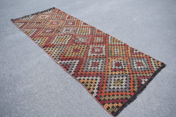 3.8 ft. x 9.6 ft. Vintage Kilim Rug TR59922 Image 3