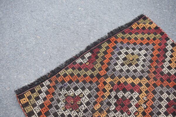 3.8 ft. x 9.6 ft. Vintage Kilim Rug TR59922 Image 6