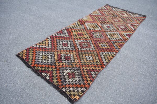 3.8 ft. x 9.6 ft. Vintage Kilim Rug TR59922 Image 1