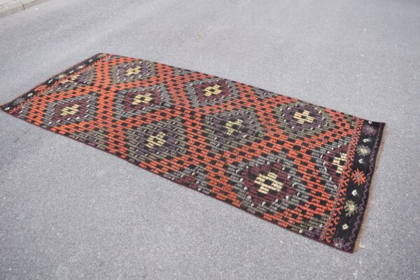 3.8 ft. x 8.7 ft. Vintage Kilim Rug TR59932 Image 4