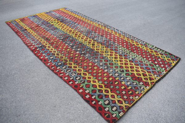 5.6 ft. x 10.8 ft. Vintage Kilim Rug TR59982 Image 3