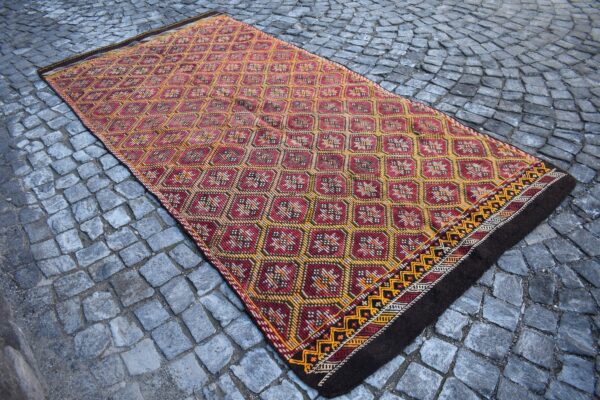 5.6 ft. x 10.8 ft. Vintage Kilim Rug TR60002 Image 3