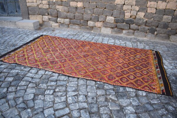 5.6 ft. x 10.8 ft. Vintage Kilim Rug TR60002 Image 4