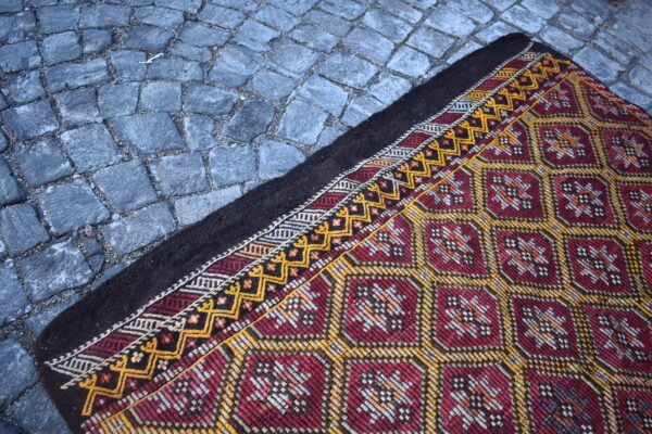 5.6 ft. x 10.8 ft. Vintage Kilim Rug TR60002 Image 6