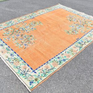 6 ft. x 9 ft. Vintage Turkish Rug TR99006 Image 1
