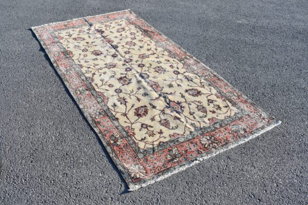 3.7 ft. x 7.3 ft. Vintage Turkish Rug TR99056 Image 3
