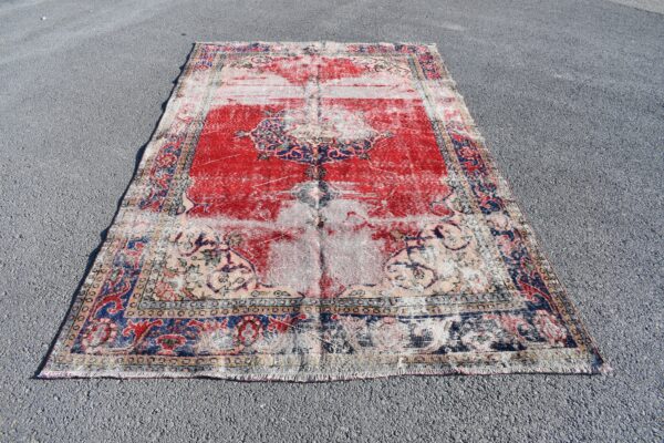 5.6 ft. x 9.3 ft. Vintage Turkish Rug TR99116 Image 2