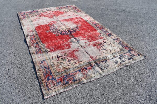 5.6 ft. x 9.3 ft. Vintage Turkish Rug TR99116 Image 3