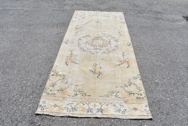 3.9 ft. x 9.4 ft. Vintage Turkish Rug TR99146 Image 3