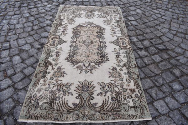 3.7 ft. x 7.1 ft. Vintage Turkish Rug TR99186 Image 2