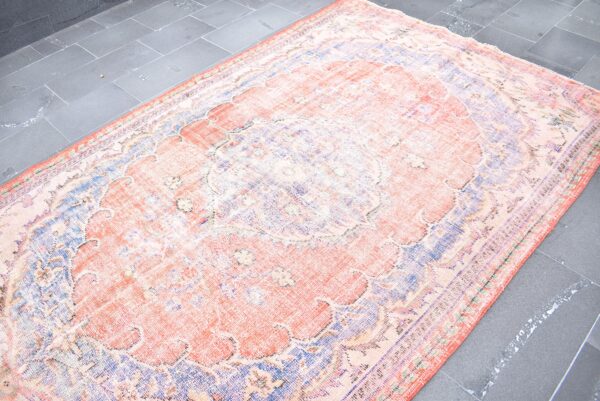6.7 ft. x 9.8 ft. Vintage Turkish Rug TR99256 Image 4