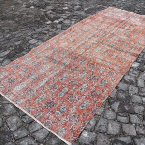 4.3 ft. x 10.7 ft. Vintage Turkish Rug TR99266 Image 1