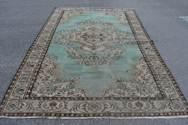 6.4 ft. x 9.7 ft. Vintage Turkish Rug TR99296 Image 2