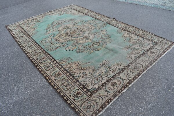 6.4 ft. x 9.7 ft. Vintage Turkish Rug TR99296 Image 3