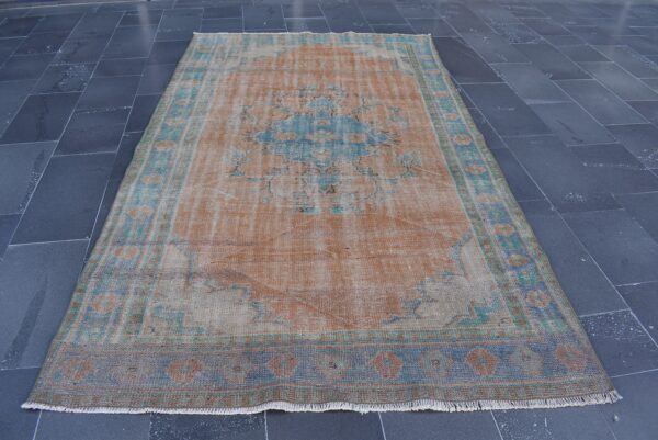 5.3 ft. x 9.2 ft. Vintage Turkish Rug TR99396 Image 2