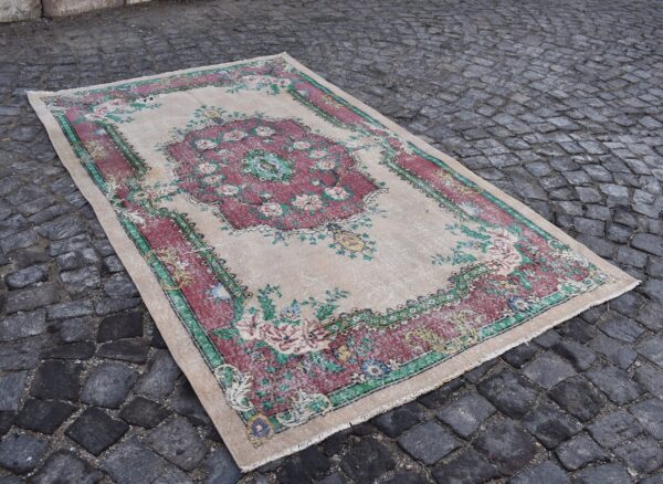 5.3 ft. x 8.9 ft. Vintage Turkish Rug TR99446 Image 2