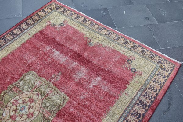 4.3 ft. x 6.4 ft. Vintage Turkish Rug TR99496 Image 4