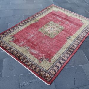 4.3 ft. x 6.4 ft. Vintage Turkish Rug TR99496 Image 1
