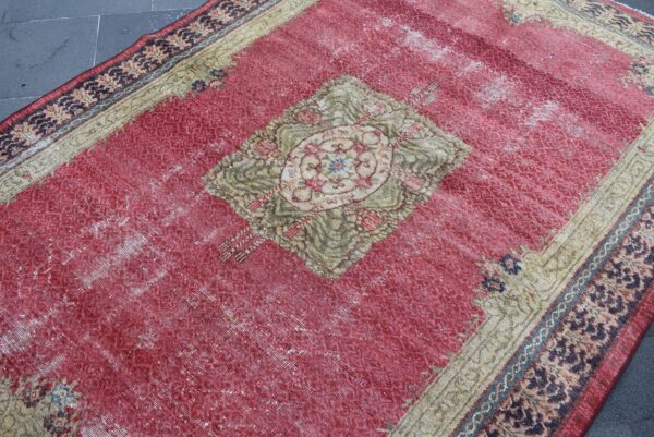 4.3 ft. x 6.4 ft. Vintage Turkish Rug TR99496 Image 5