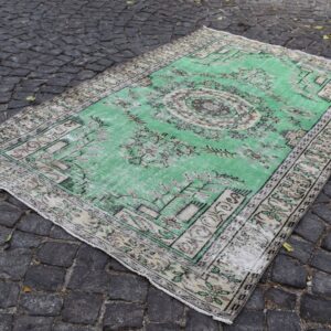 5.7 ft. x 9.1 ft. Vintage Turkish Rug TR99516 Image 1