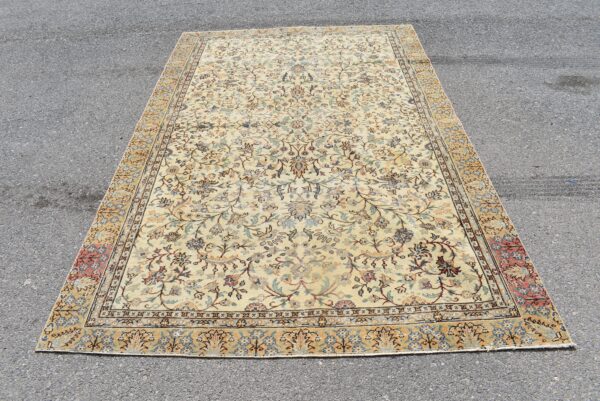 5.9 ft. x 9.4 ft. Vintage Turkish Rug TR99536 Image 2