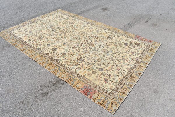 5.9 ft. x 9.4 ft. Vintage Turkish Rug TR99536 Image 3