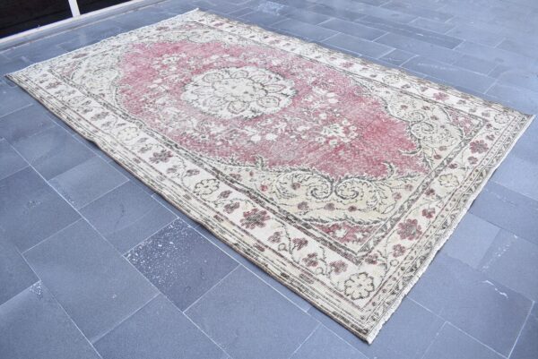 6.5 ft. x 10.6 ft. Vintage Turkish Rug TR99546 Image 3
