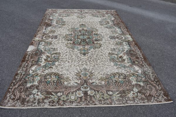 6.1 ft. x 10 ft. Vintage Turkish Rug TR99566 Image 2