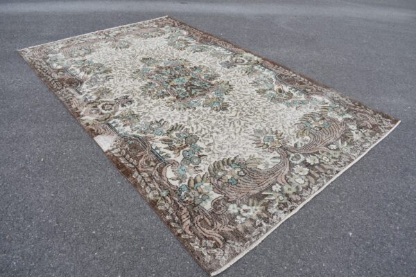 6.1 ft. x 10 ft. Vintage Turkish Rug TR99566 Image 3