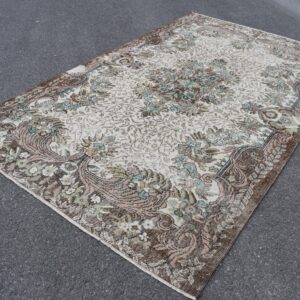 6.1 ft. x 10 ft. Vintage Turkish Rug TR99566 Image 1