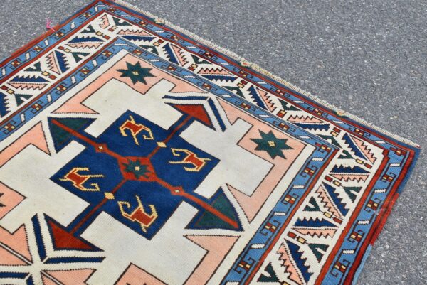3.7 ft. x 6 ft. Vintage Turkish Rug TR99576 Image 4