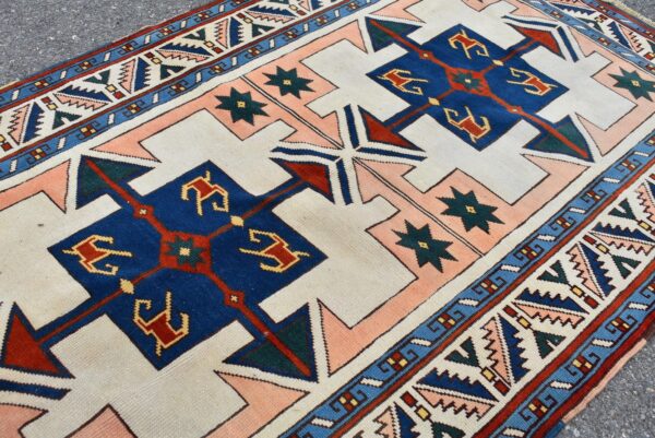 3.7 ft. x 6 ft. Vintage Turkish Rug TR99576 Image 5