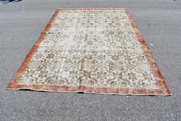 7 ft. x 10.4 ft. Vintage Turkish Rug TR99636 Image 2
