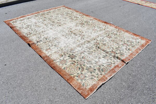 7 ft. x 10.4 ft. Vintage Turkish Rug TR99636 Image 3