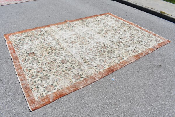7 ft. x 10.4 ft. Vintage Turkish Rug TR99636 Image 1