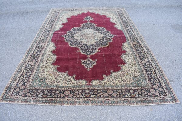 6.5 ft. x 9.7 ft. Vintage Turkish Rug TR99666 Image 2