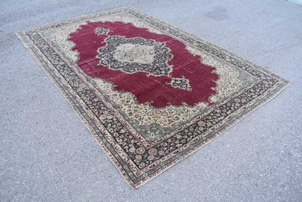 6.5 ft. x 9.7 ft. Vintage Turkish Rug TR99666 Image 3