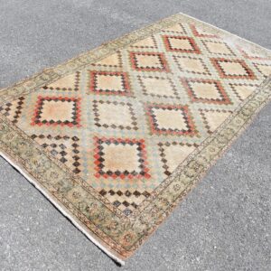 4.1 ft. x 10.7 ft. Vintage Turkish Rug TR99676 Image 1