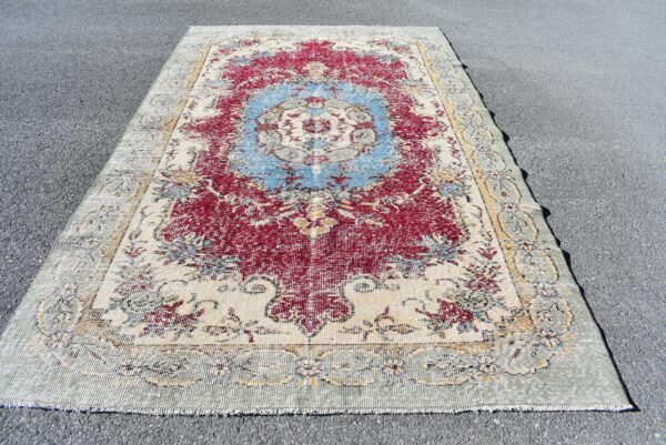 6.4 ft. x 10.6 ft. Vintage Turkish Rug TR99706 Image 2