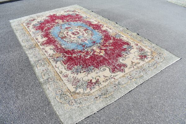 6.4 ft. x 10.6 ft. Vintage Turkish Rug TR99706 Image 3